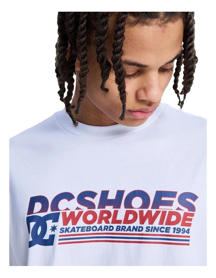 Queltra Lhss Short Sleeve T-Shirt in Optic White image 4