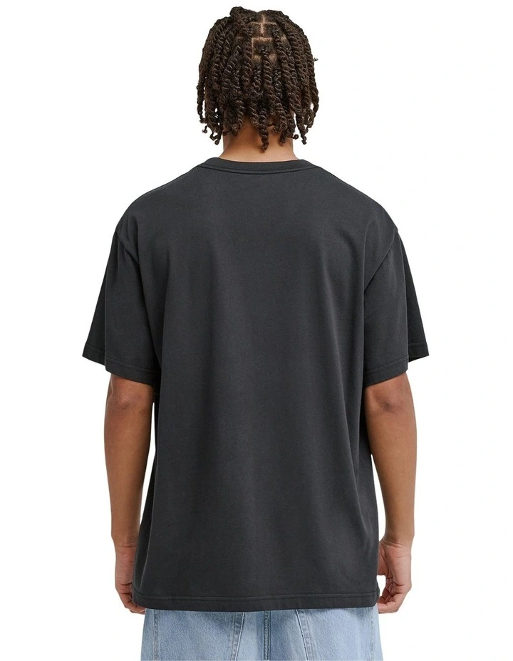 Strike Twice Short Sleeve T-Shirt in Black image 2