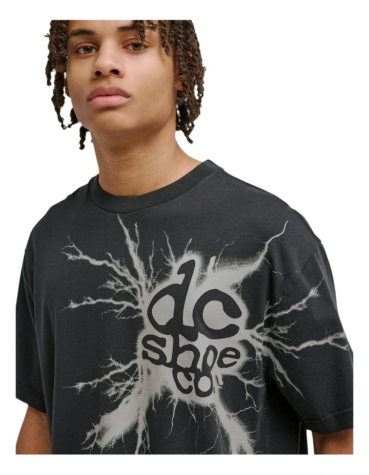 Strike Twice Short Sleeve T-Shirt in Black image 4