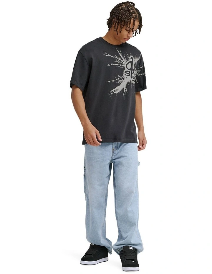 Strike Twice Short Sleeve T-Shirt in Black image 5