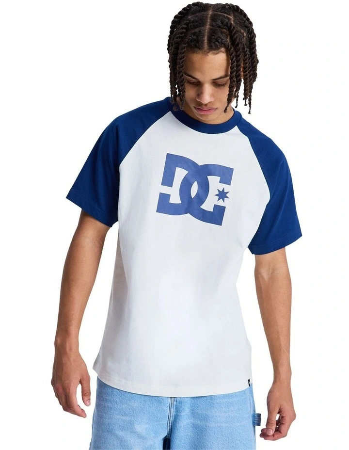 DC Corpo Short Sleeve T-Shirt in Lily White image 1