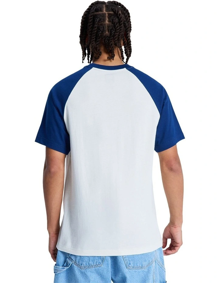 DC Corpo Short Sleeve T-Shirt in Lily White image 2