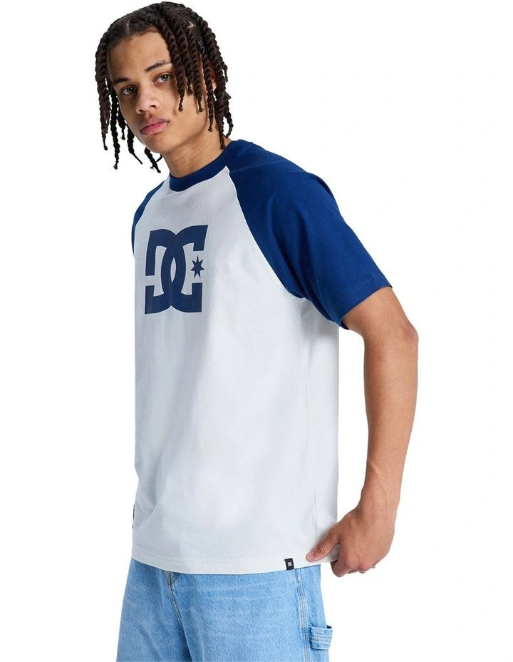 DC Corpo Short Sleeve T-Shirt in Lily White image 3