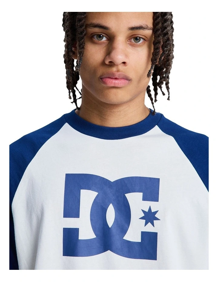 DC Corpo Short Sleeve T-Shirt in Lily White image 4