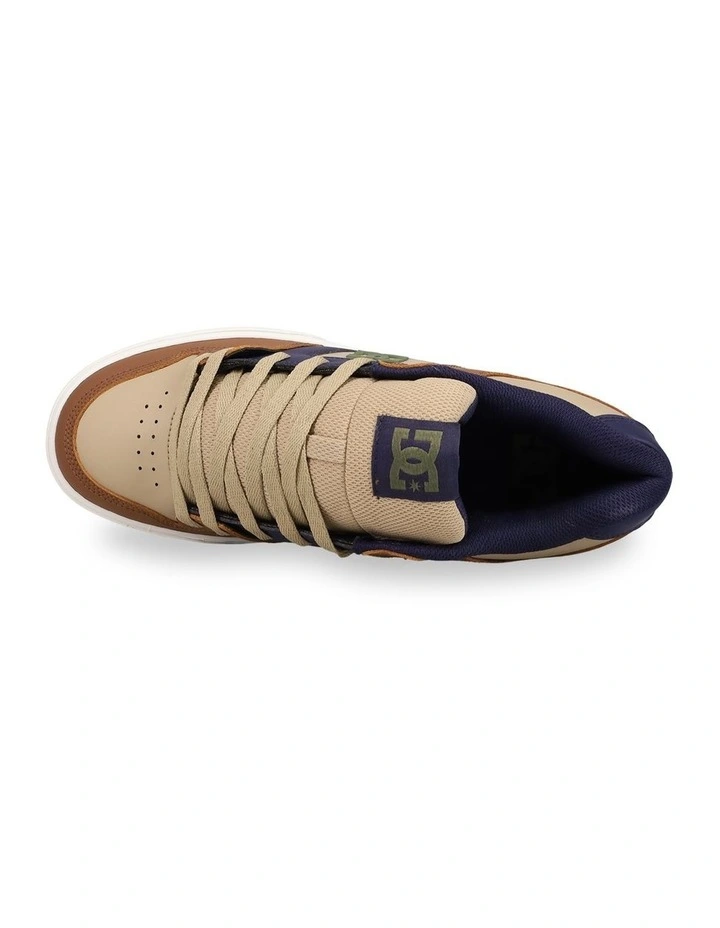 Pure Skate Shoes in Brown/Navy/Tan image 4