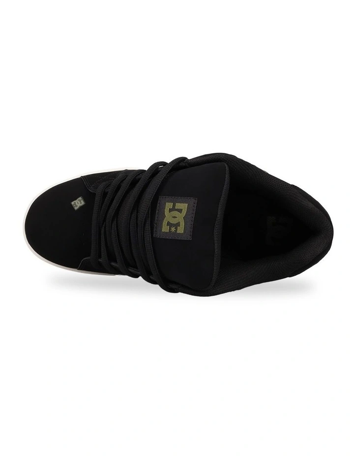 Net Sneakers in Black/Off White/Olive image 3