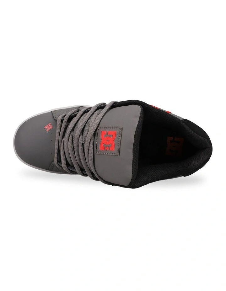 Net Sneakers in Dark Grey/Grey/Red image 3