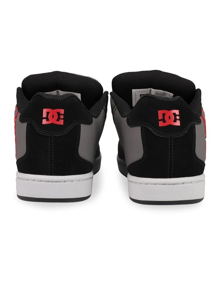 Net Sneakers in Dark Grey/Grey/Red image 5