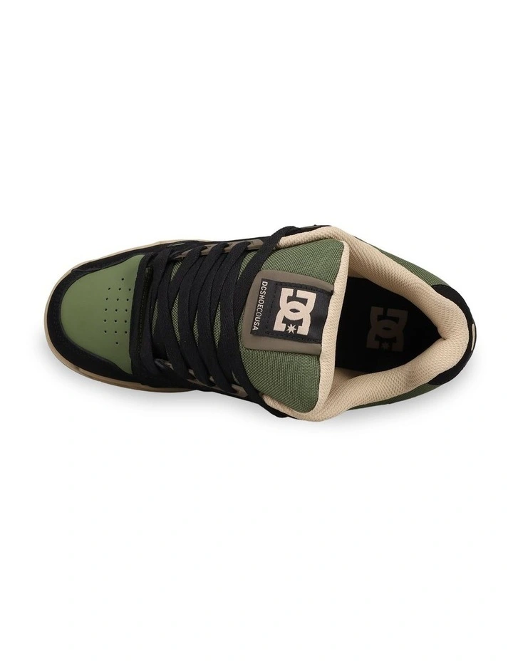 Stag Sneakers in Black/Tan/Olive image 4