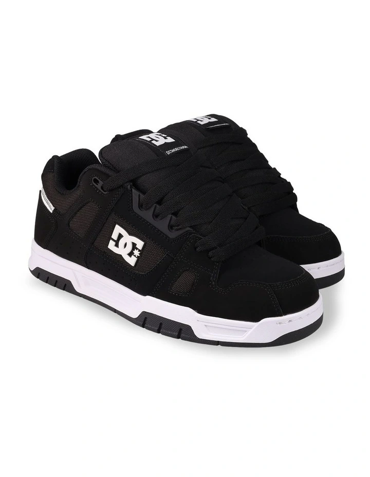 Stag Sneakers in Black/Black/White image 2