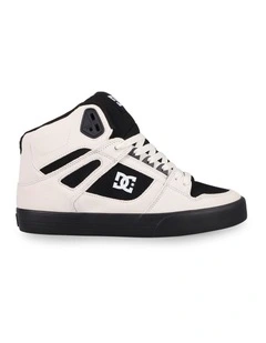 Pure High-Top Skate Shoes in Offwhite/White/Black