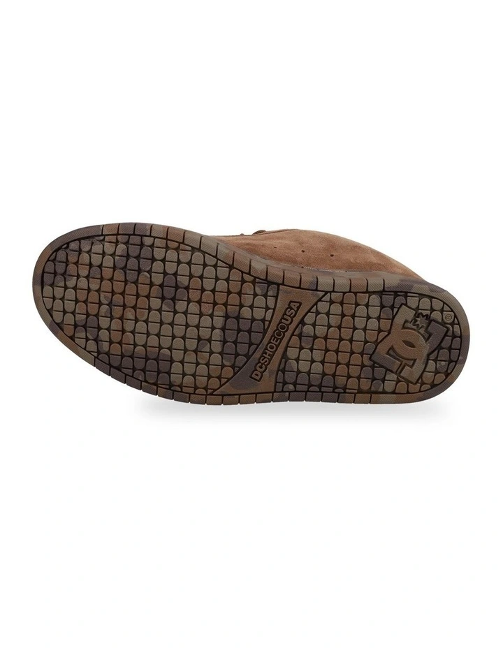 Court Graffik S Skate Shoes in Brown/Brown image 6