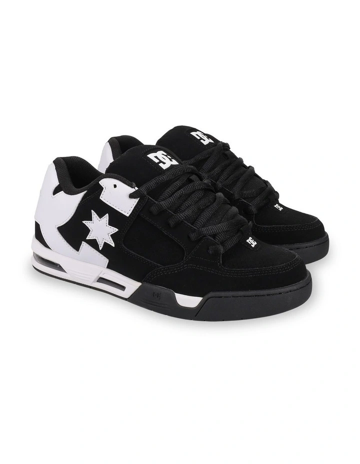 Dc Commad Skate Shoes in Black/White image 2