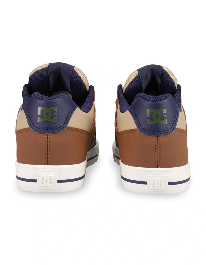 Pure Skate Shoes In Green image 3