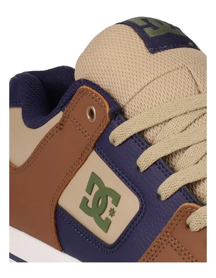 Pure Skate Shoes In Green image 5