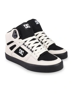 Pure High-Top Skate Shoes In Red