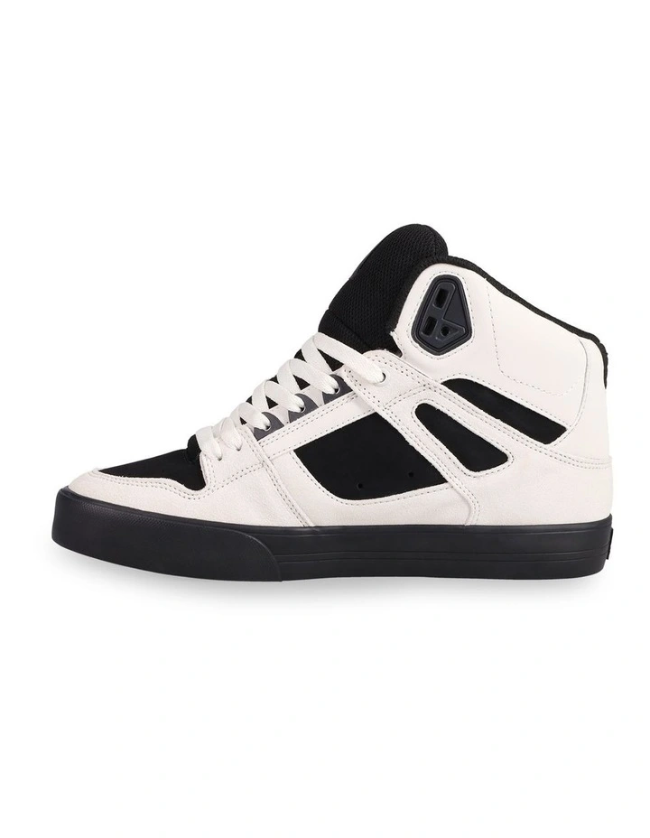 Pure High-Top Skate Shoes In Red image 2
