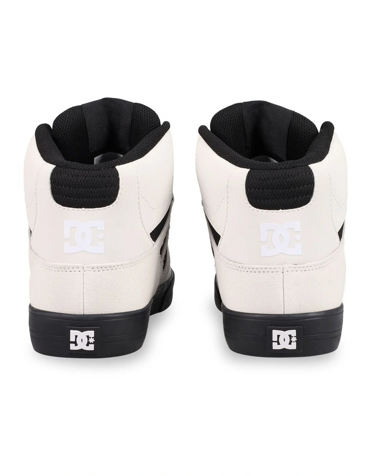 Pure High-Top Skate Shoes In Red image 3