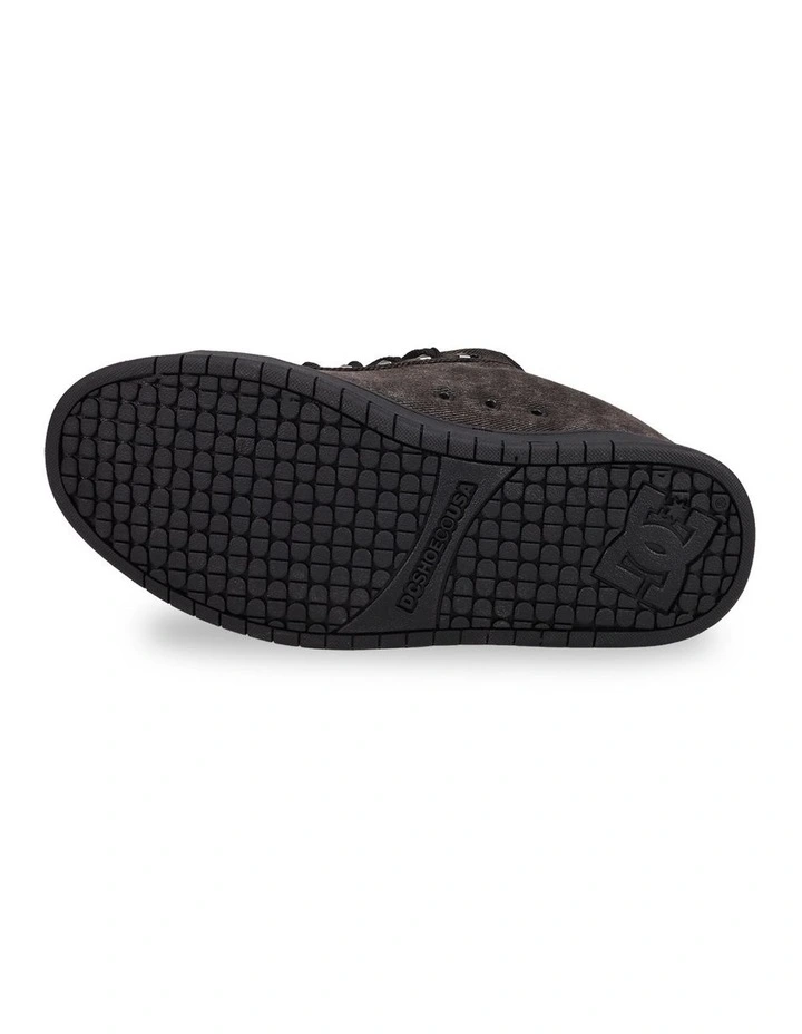 Court Graffik S Skate Shoes In Black image 4