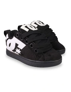 Court Graffik Skate Shoes In Black
