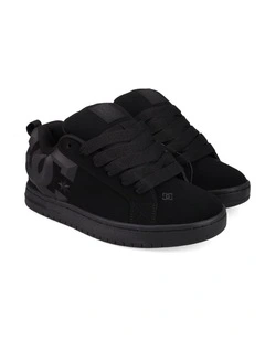 Court Graffik Skate Shoes In Black