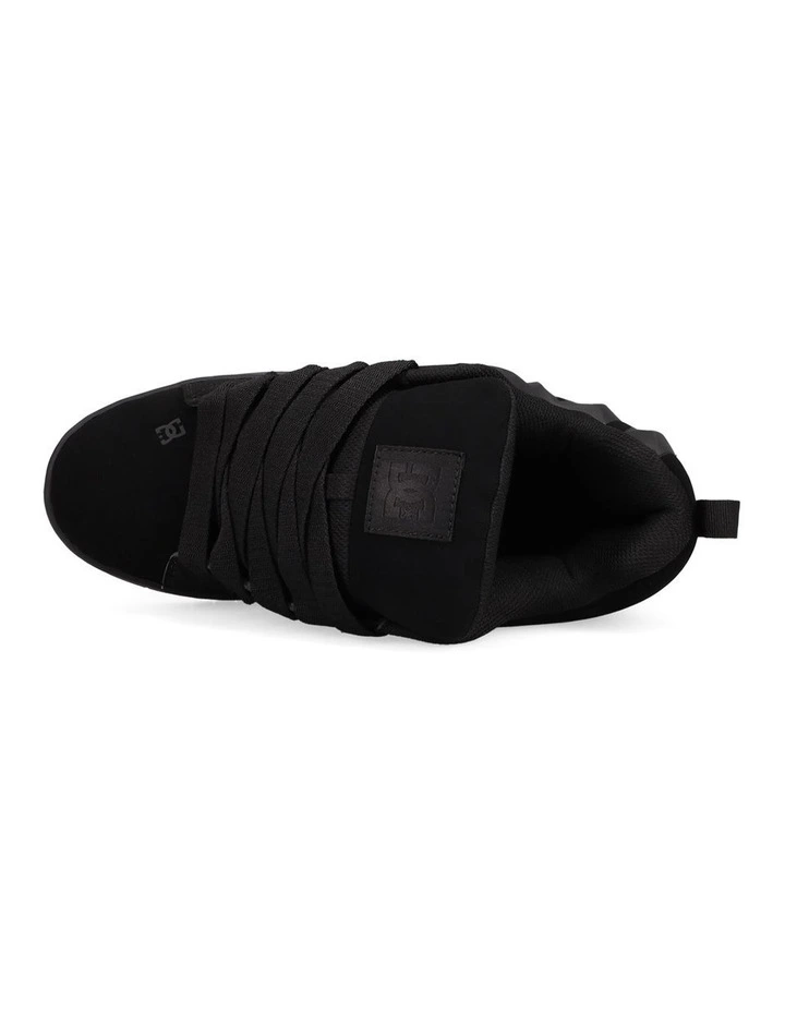 Court Graffik Skate Shoes In Black image 2