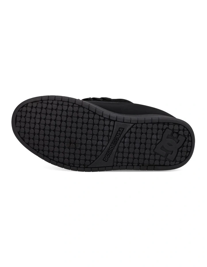 Court Graffik Skate Shoes In Black image 4