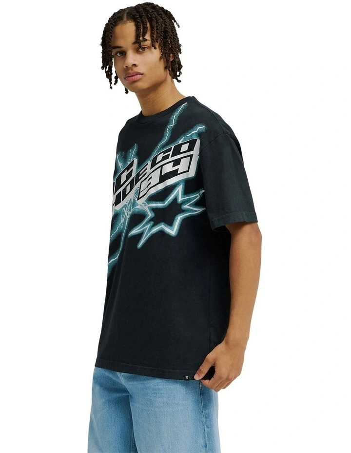Star Struck T-Shirt In Black image 3