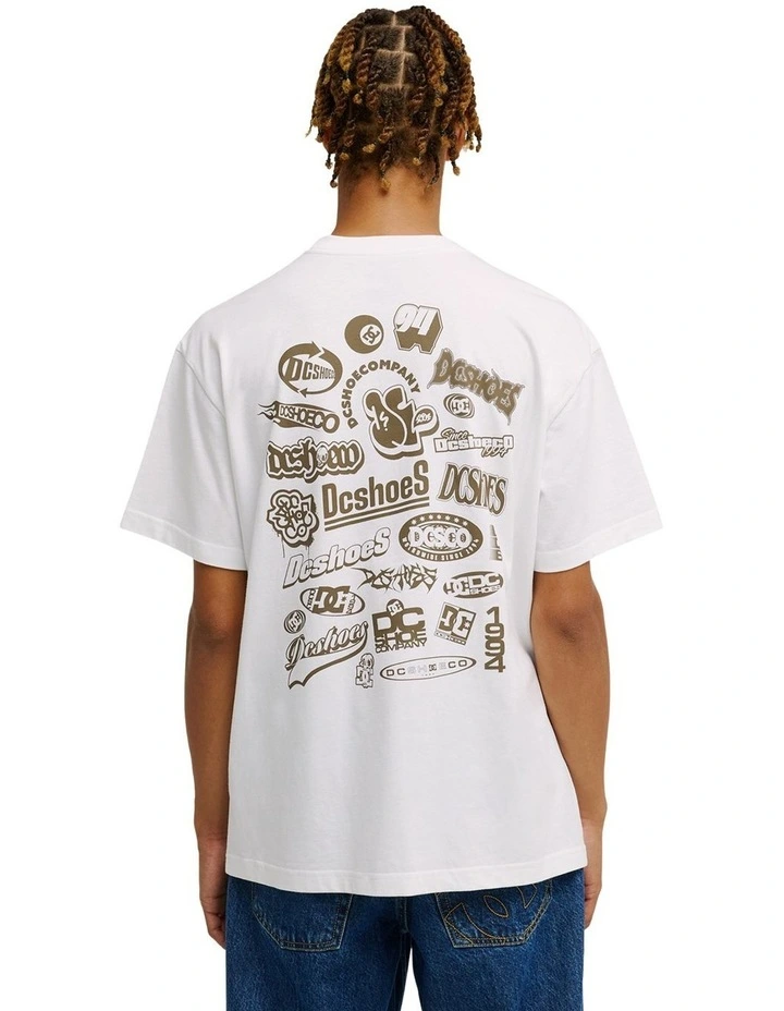 Accumulaton T-Shirt In White image 2