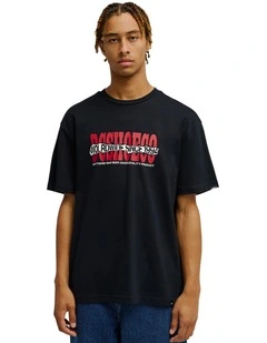 Ripped Off T-Shirt In Black