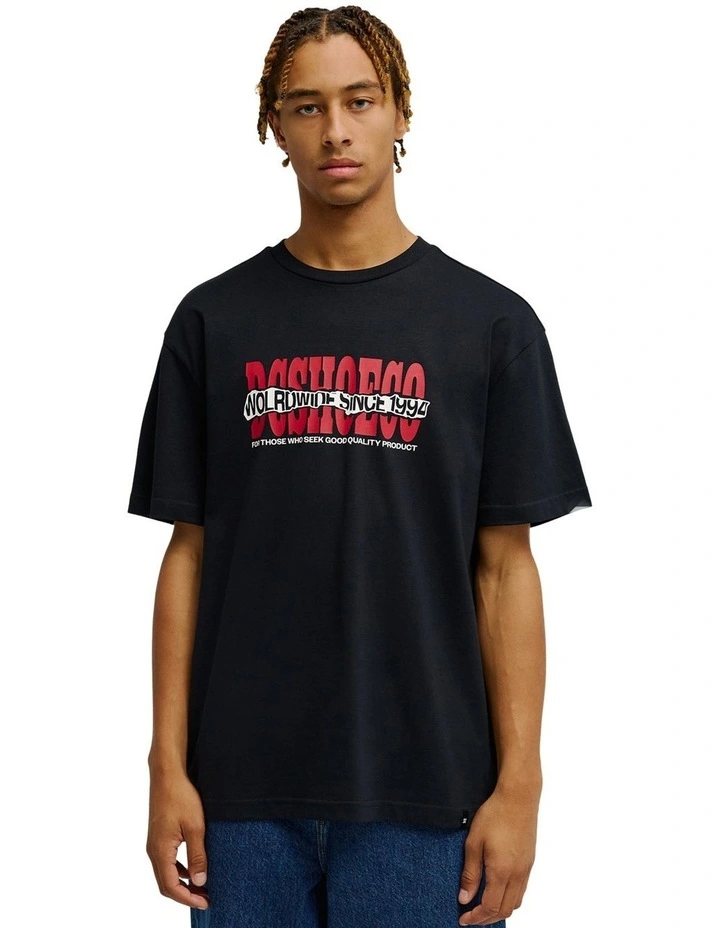Ripped Off T-Shirt In Black image 1