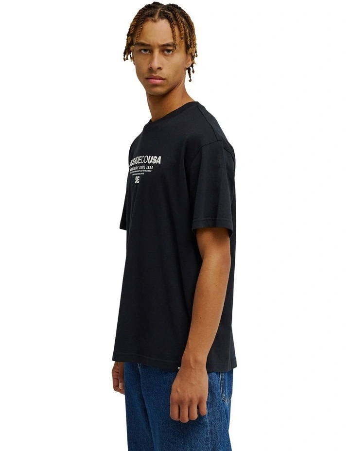 Dc Heritage T-Shirt In Black image 3