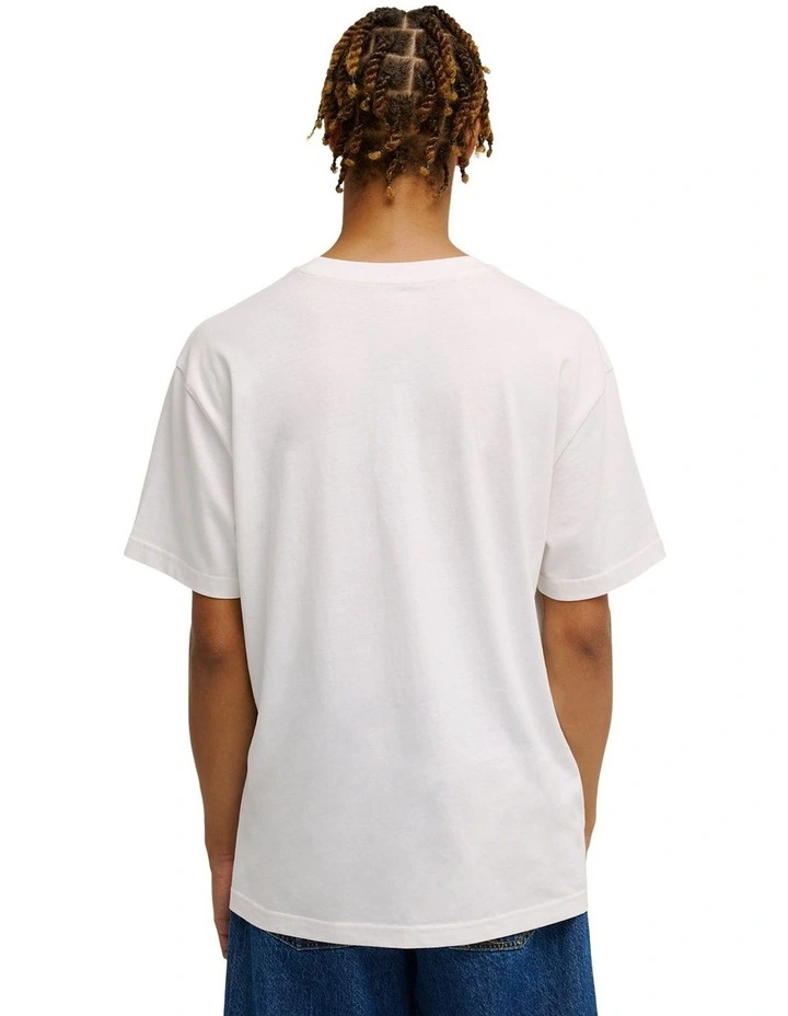 Dc Heritage T-Shirt In White image 2