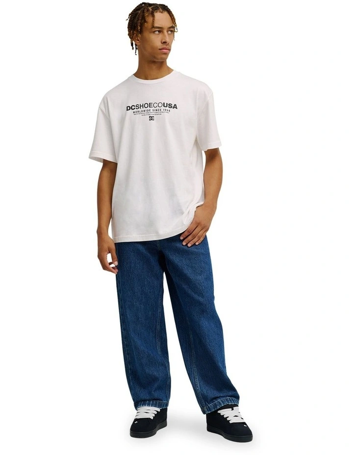 Dc Heritage T-Shirt In White image 5