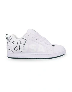 Court Graffik Sneakers in White