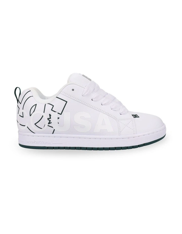Court Graffik Sneakers in White image 1