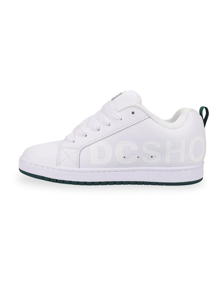 Court Graffik Sneakers in White image 3
