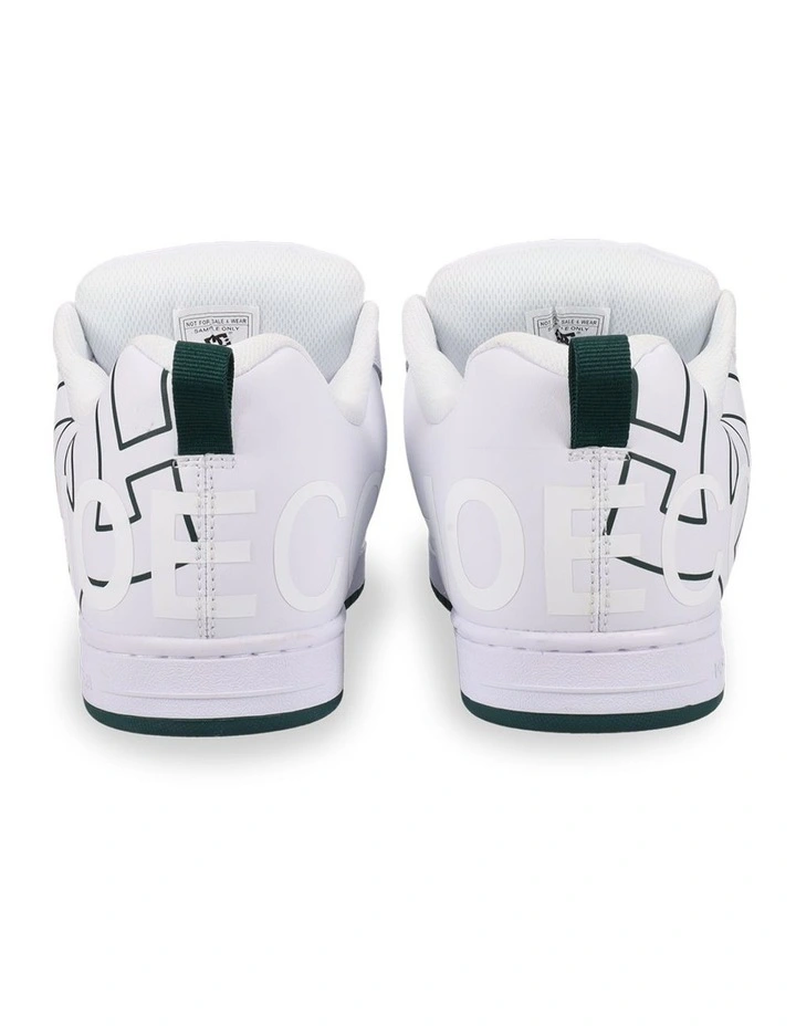 Court Graffik Sneakers in White image 5