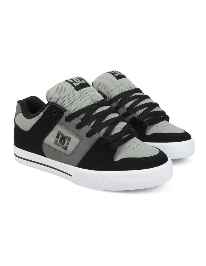 Pure Leather Shoes in Black/Dark Grey/Grey image 2