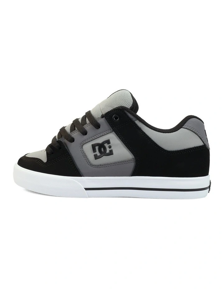 Pure Leather Shoes in Black/Dark Grey/Grey image 3
