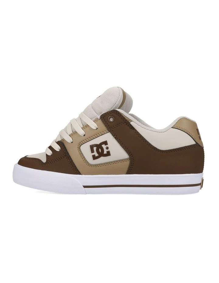 Pure Leather Shoes in Brown/Tan/Offwhite image 3