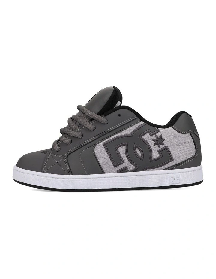 Net Skate Shoes in Grey/Black/White image 1