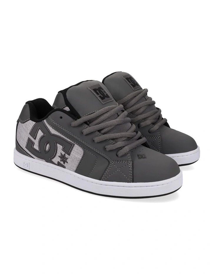 Net Skate Shoes in Grey/Black/White image 2