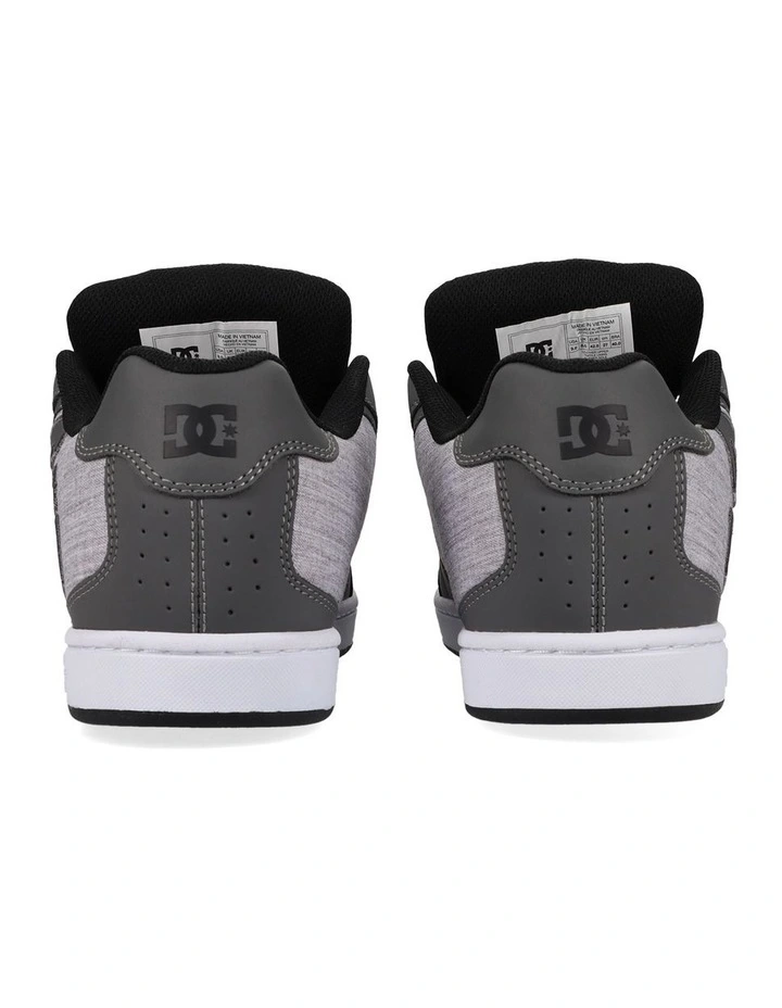Net Skate Shoes in Grey/Black/White image 5