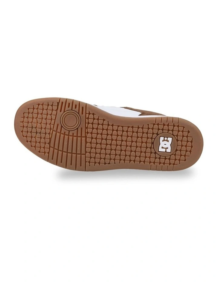 Manteca 4 S Skate Shoes in Brown/White image 6