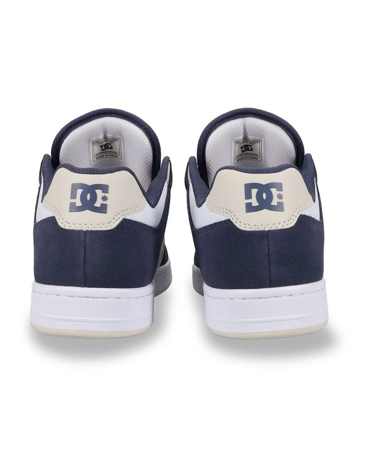 Manteca 4 S Skate Shoes in Navy/Off White/White image 5