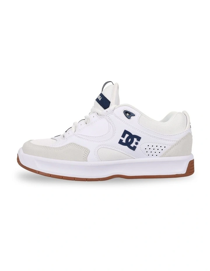 Kalynx Zero Sneakers in White/Blue image 3