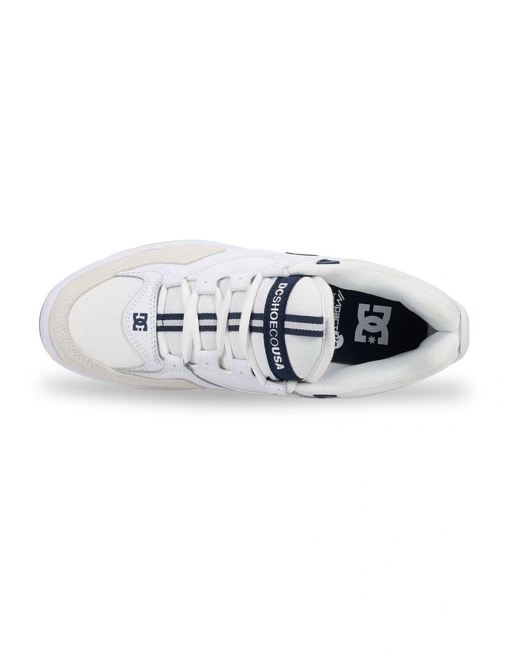 Kalynx Zero Sneakers in White/Blue image 4