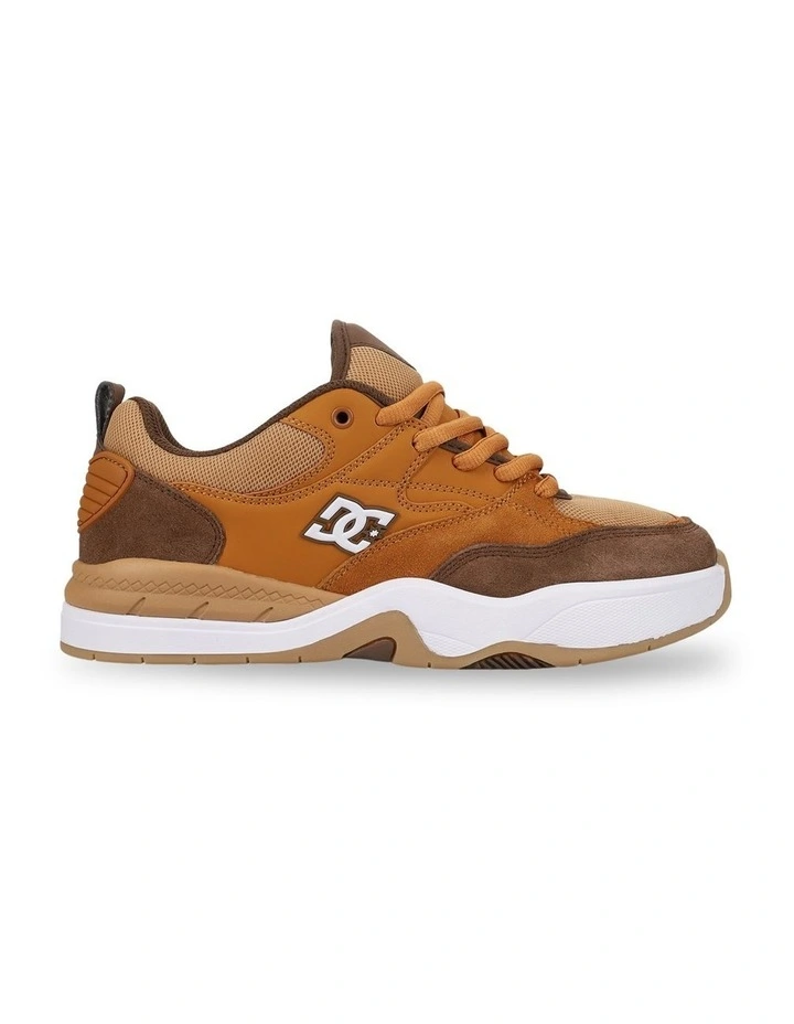 Dc Ascend Skate Shoes in Brown/White image 1