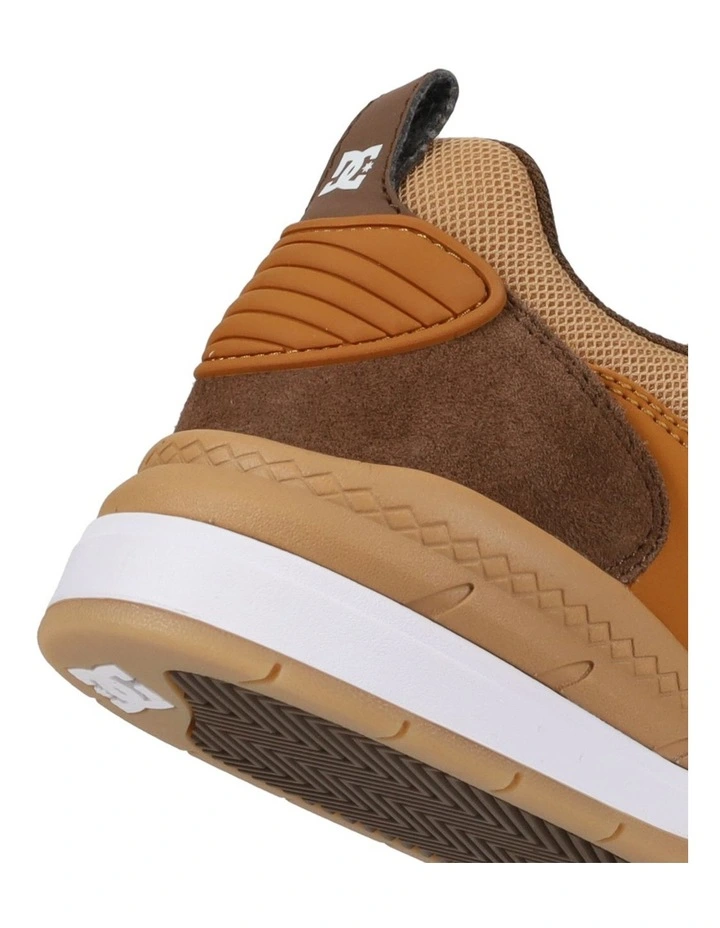 Dc Ascend Skate Shoes in Brown/White image 4